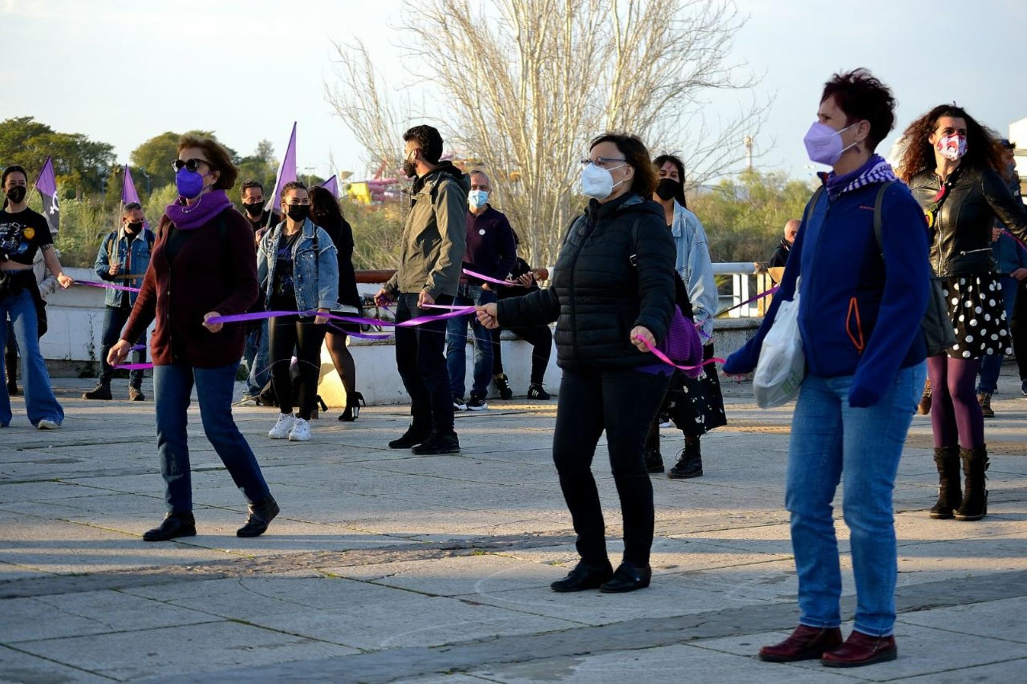Manifestaciones y concentraciones en Andalucía por motivo del 8M - 23